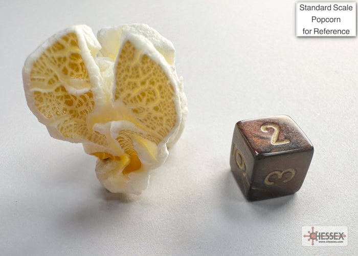 Scarab Mini-hedral Blue Blood/gold 7-Die Set (Chessex) (20419)