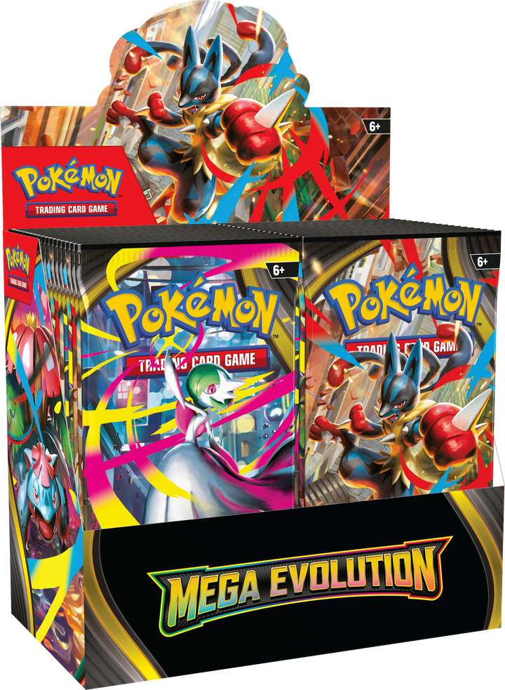 Pokemon TCG: ME01 Mega Evolution - Booster Display