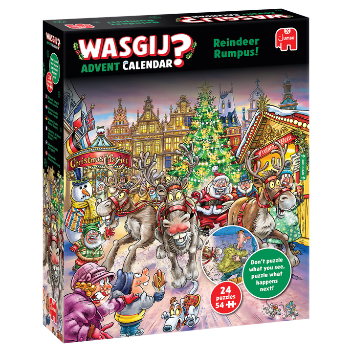 Wasgij Christmas Advent Calendar Puzzle 2025