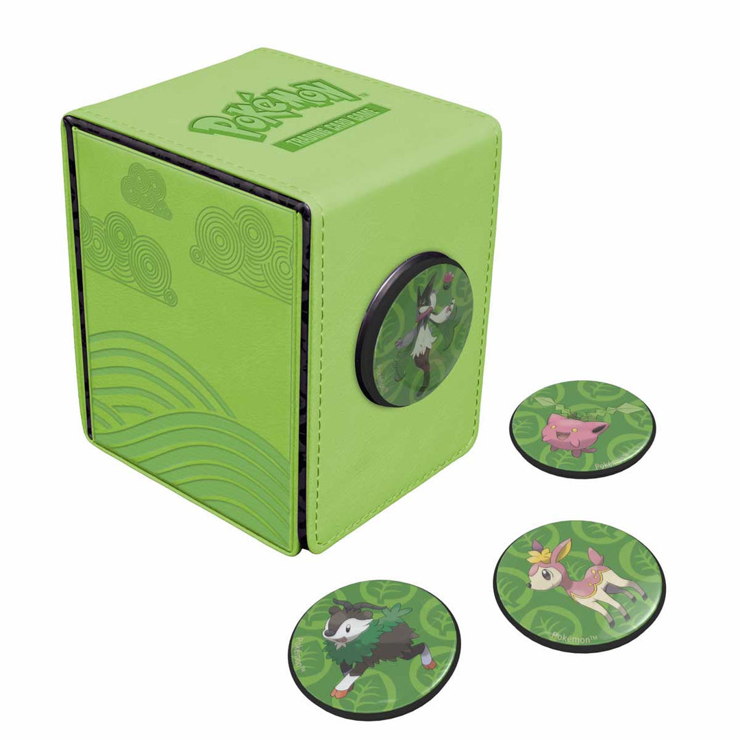 Gallery Series: Morning Meadow Alcove Click Deck Box for Pokémon (Ultra PRO)