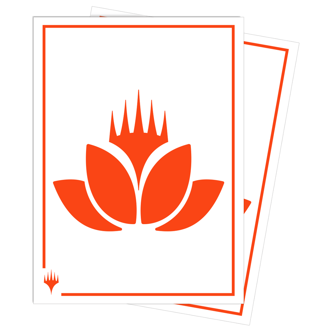 Mana 8 - 105ct Apex Deck Protector Sleeves - Lotus for Magic: The Gathering (Ultra PRO)