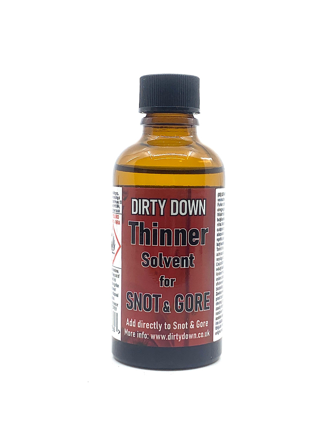 Dirty Down: Thinner Solvent for Snot and Gore