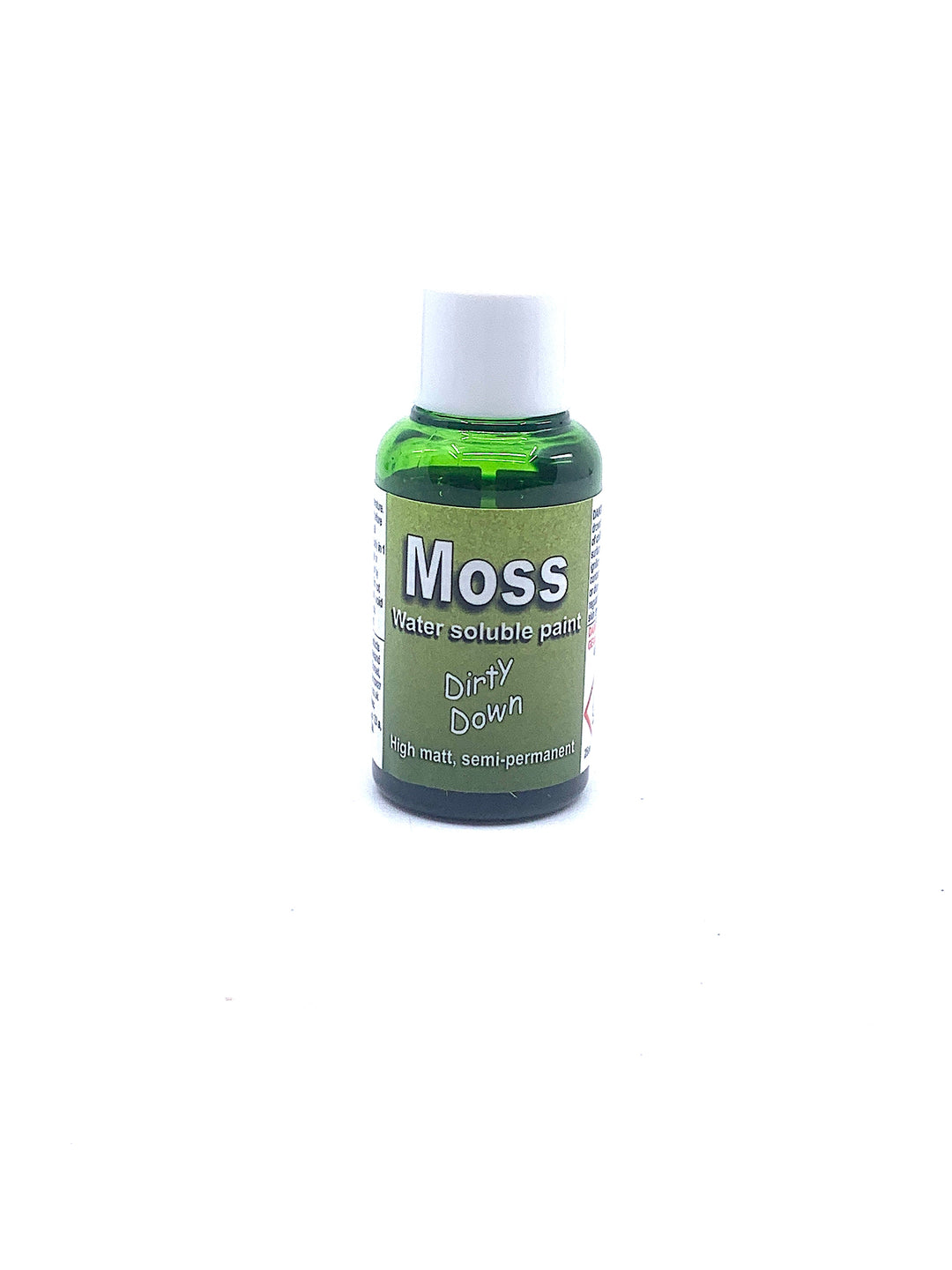 Dirty Down: Water Soluble Paint - Moss Effect (25ml pot)