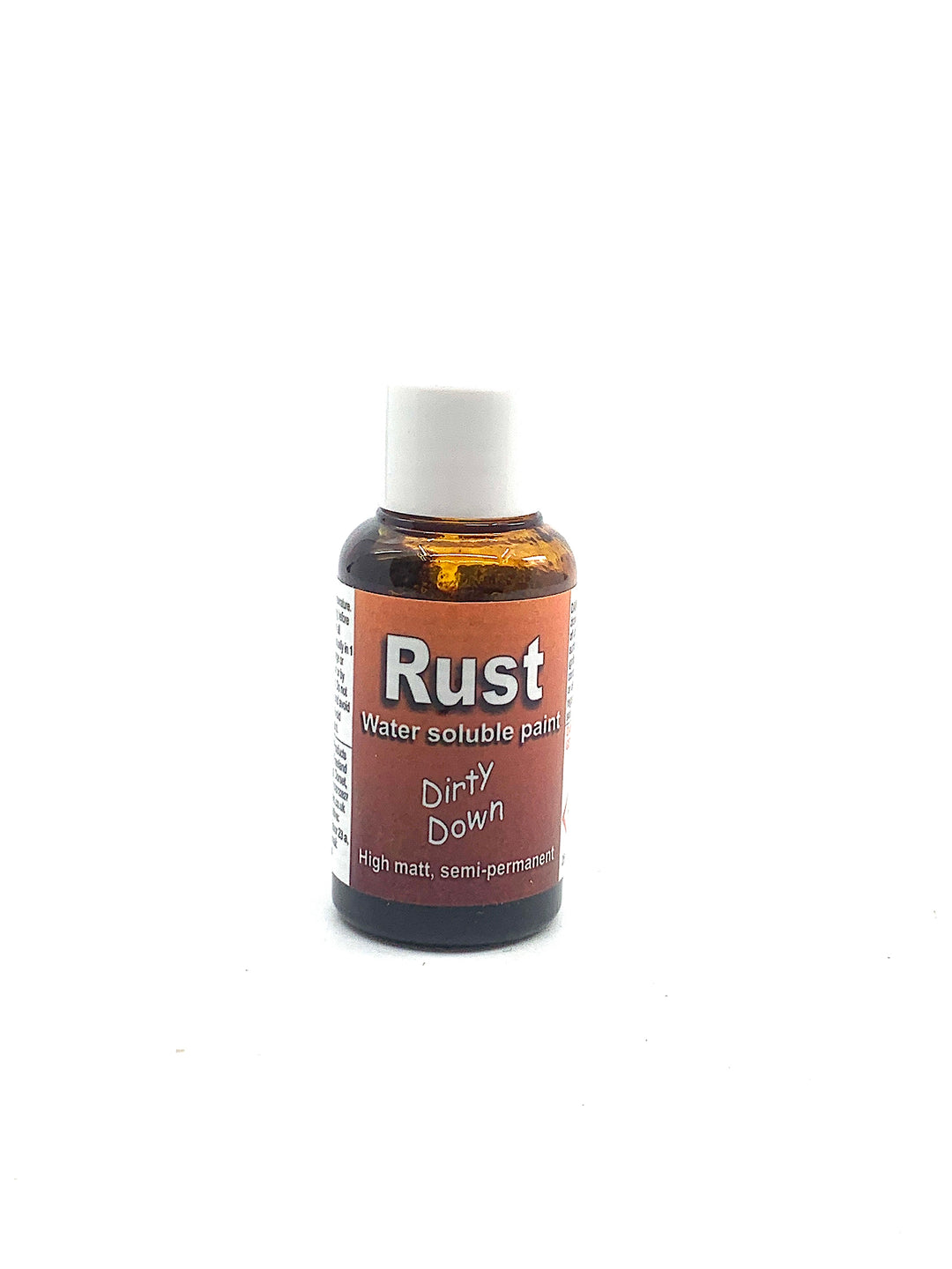 Dirty Down: Water Soluble Paint - Rust Effect (25ml pot)