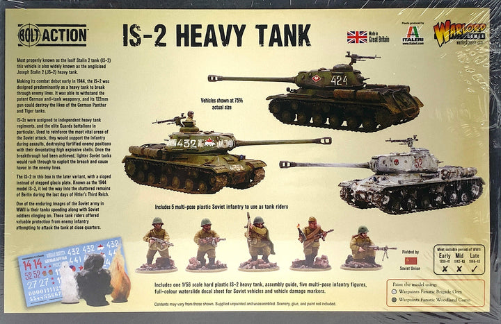 Bolt Action: IS-2 Heavy Tank (2025)