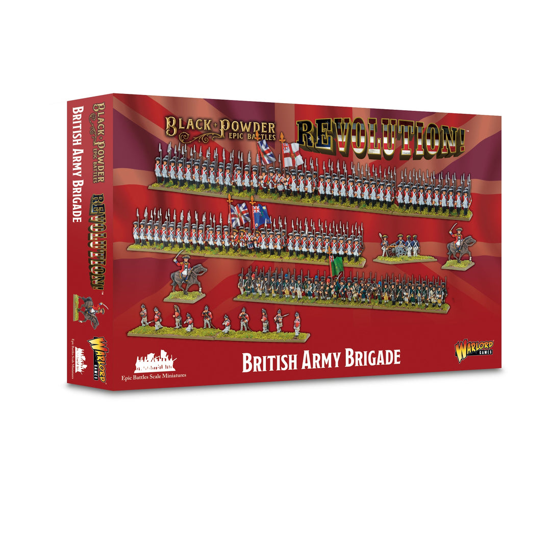 Black Powder Epic Battles: Revolution! -  British Army Brigade
