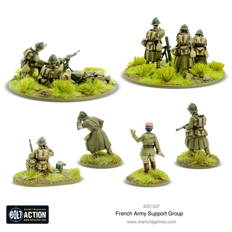 Bolt Action: French Army support group