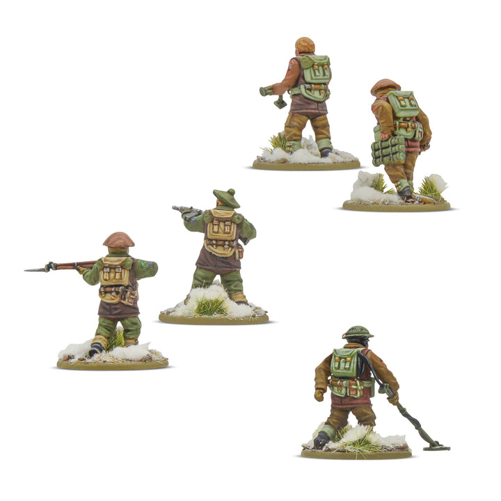 Bolt Action: 'Crossing the Rhine' - British & Canadian infantry (Winter) Starter Army