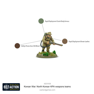 Bolt Action: Korean War - North Korean KPA weapons teams