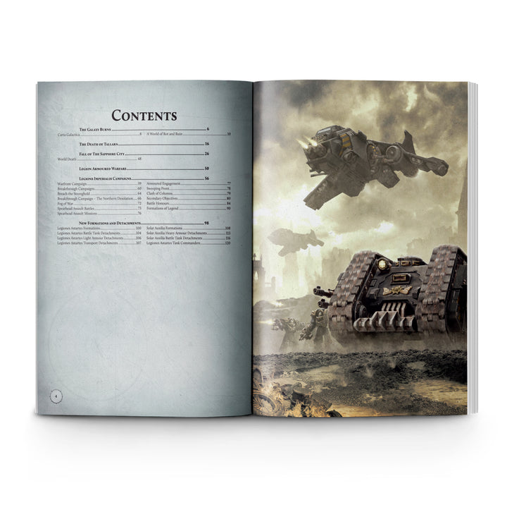 Legions Imperialis: The Devastation of Tallarn (Hardback)