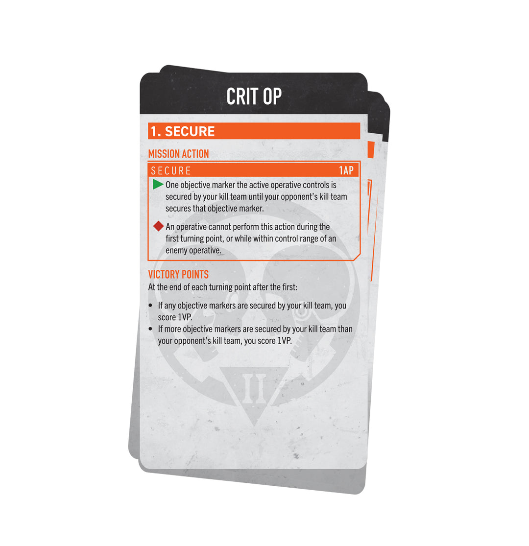 Warhammer 40,000: Kill Team - Approved Ops Card Pack 2025
