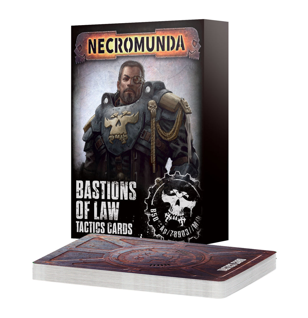 Necromunda: Bastions of Law Gang Tactics Cards
