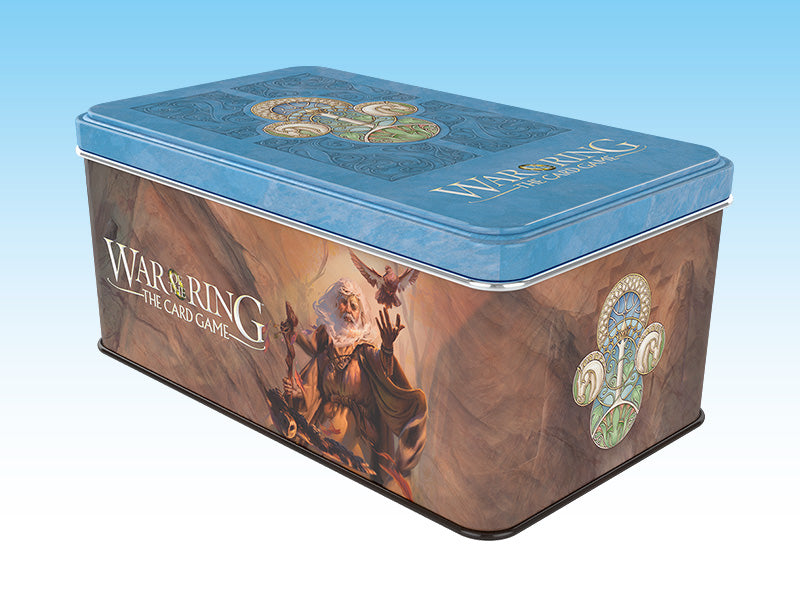 War of the Ring: The Card Game – Free Peoples Card Box And Sleeves (Radagast Version)