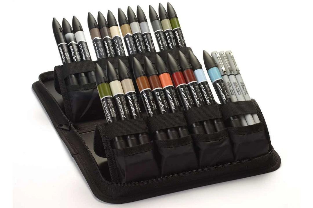 Winsor & Newton Promarker Set: Interiors