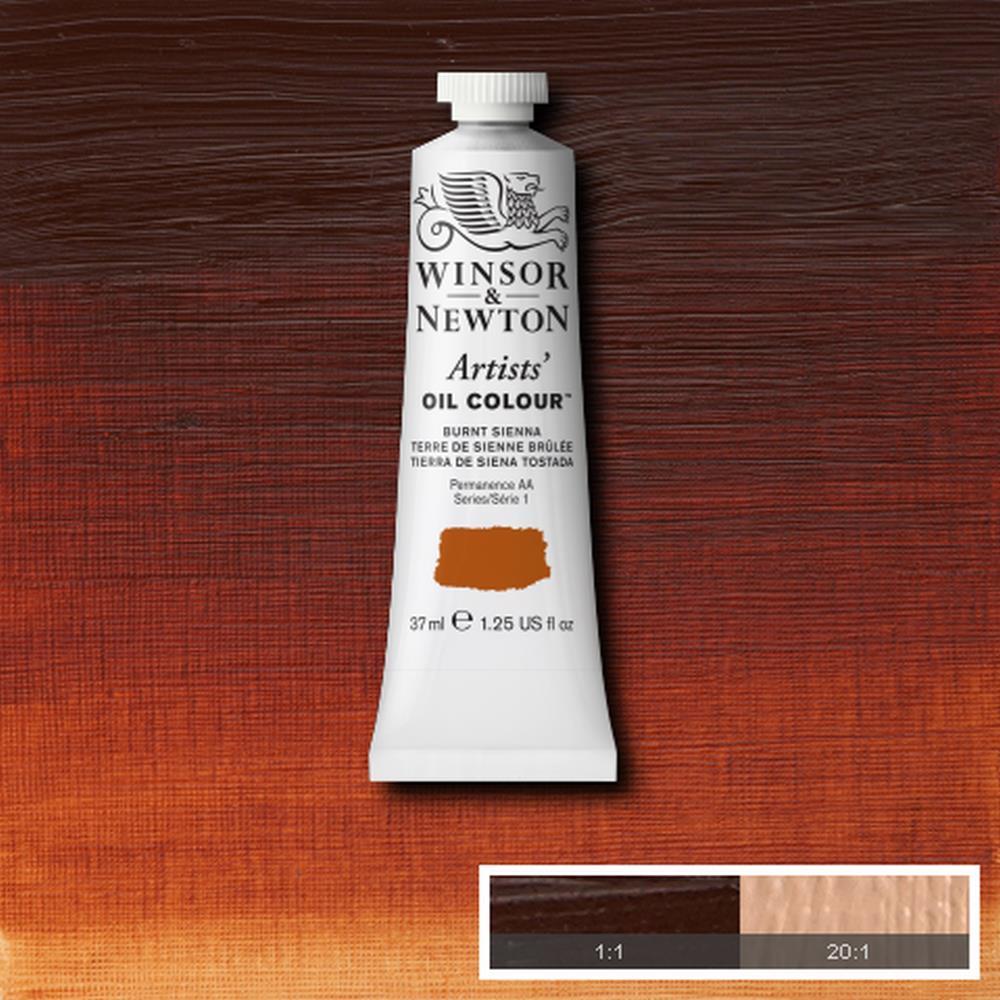 Winsor & Newton Artists' Oil Colour - Burnt Sienna