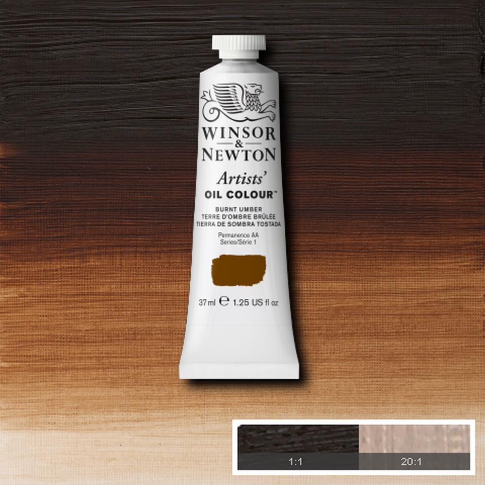 Winsor & Newton Artists' Oil Colour - Burnt Umber