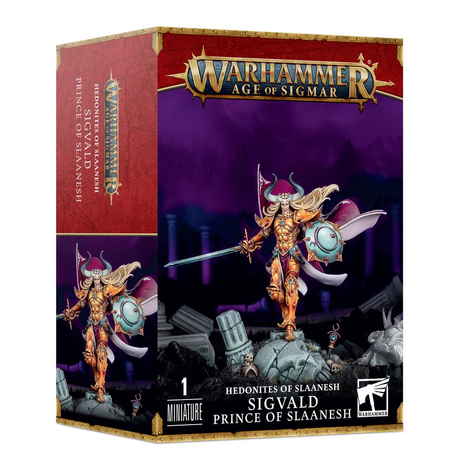 Warhammer Age of Sigmar: Hedonites of Slaanesh - Sigvald, Prince of Slaanesh