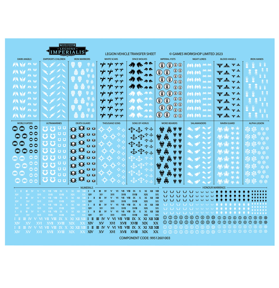 Legions Imperialis: Legiones Astartes - Sabre Strike Tank Squadron