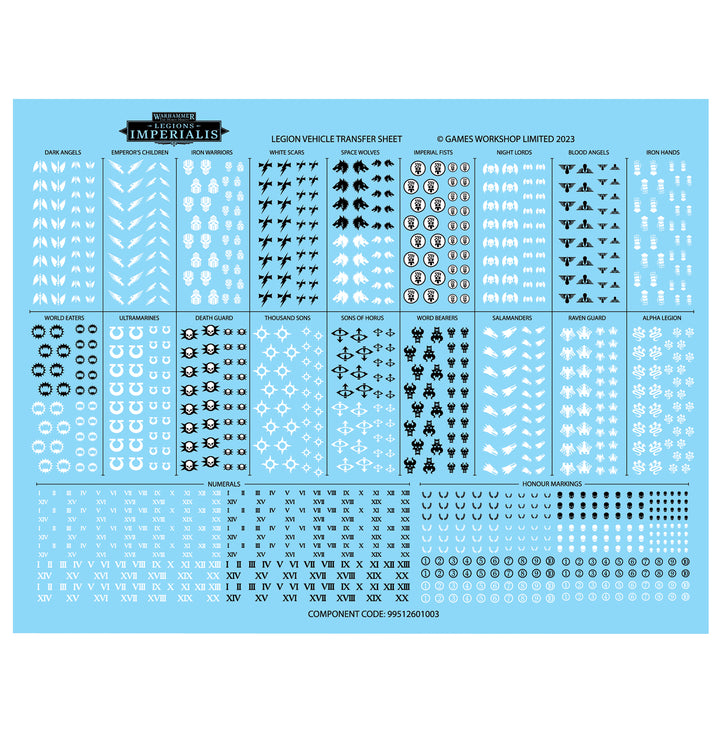 Legions Imperialis: Legiones Astartes - Sabre Strike Tank Squadron