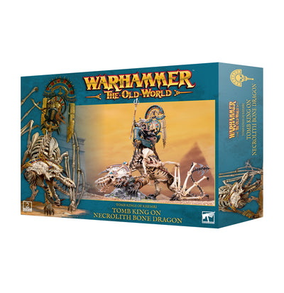 Warhammer: The Old World - Tomb Kings of Khemri, Tomb King on Necrolith Bone Dragon