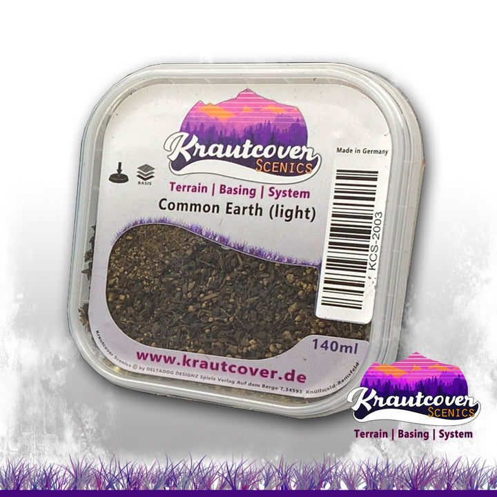 Krautcover: Groundcover - Common Earth (light) (140ml)