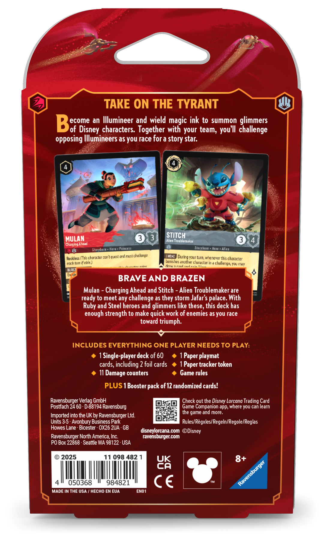 Disney Lorcana: S8 Reign of Jafar (Set 8) - Starter Deck