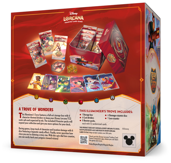 Disney Lorcana: S8 Reign of Jafar - Illumineer's Trove Pack
