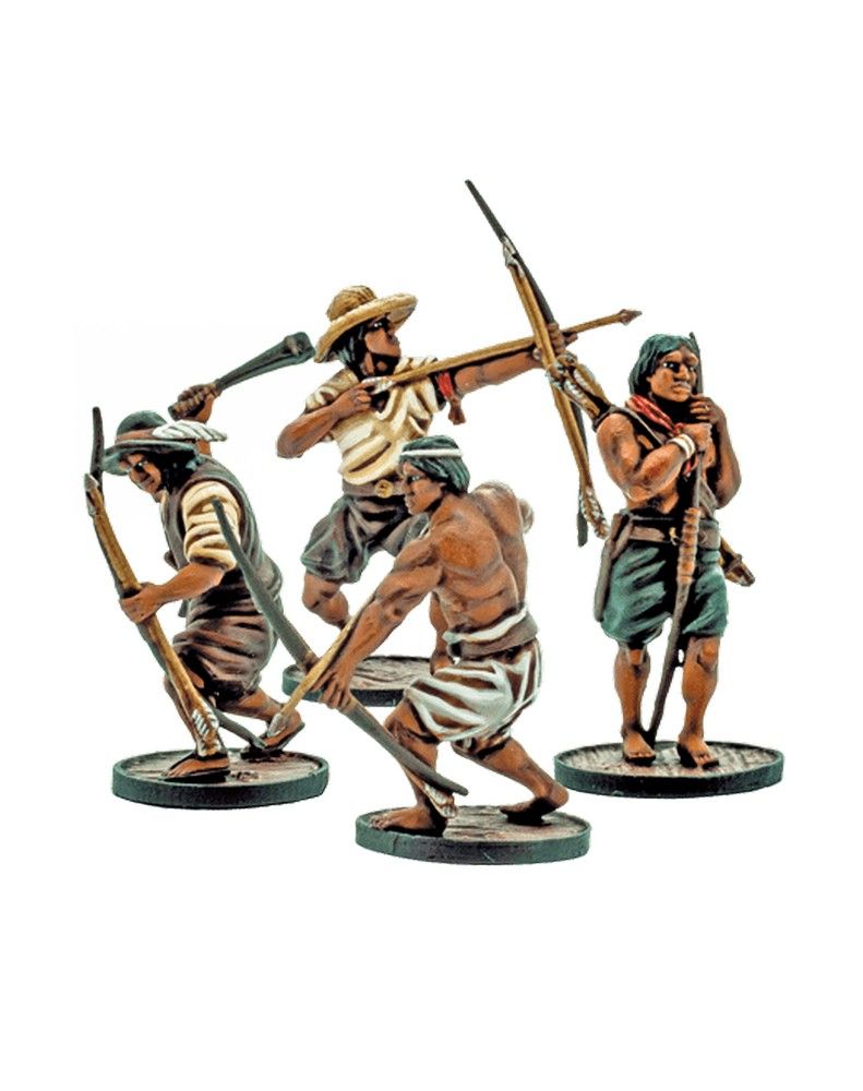 Blood & Plunder: Milicianos Indios Unit - Resin