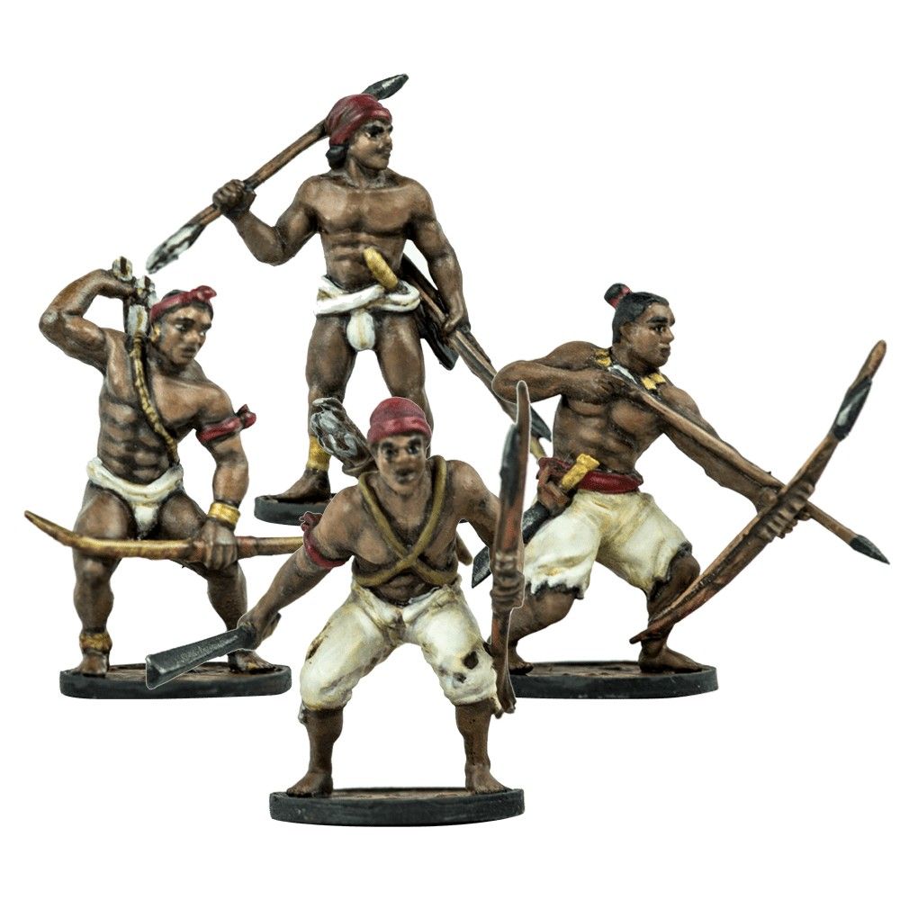 Blood & Plunder: African Warriors Unit - Resin