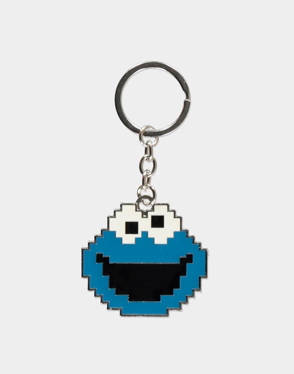 Sesame Street - Cookie Monster - Metal Keychain
