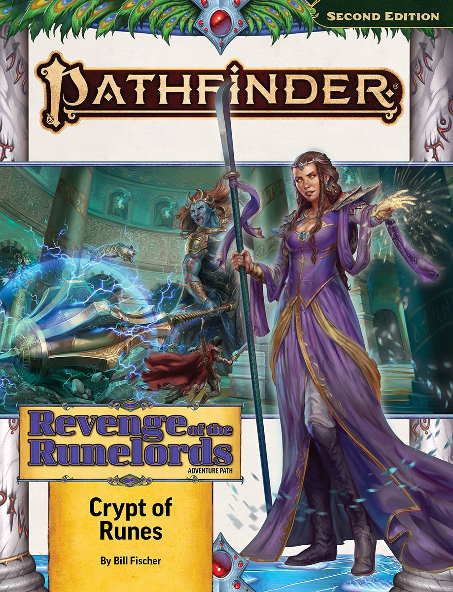 Pathfinder Adventure Path #220: Crypt of Runes (Revenge of the Runelords 2 of 3)