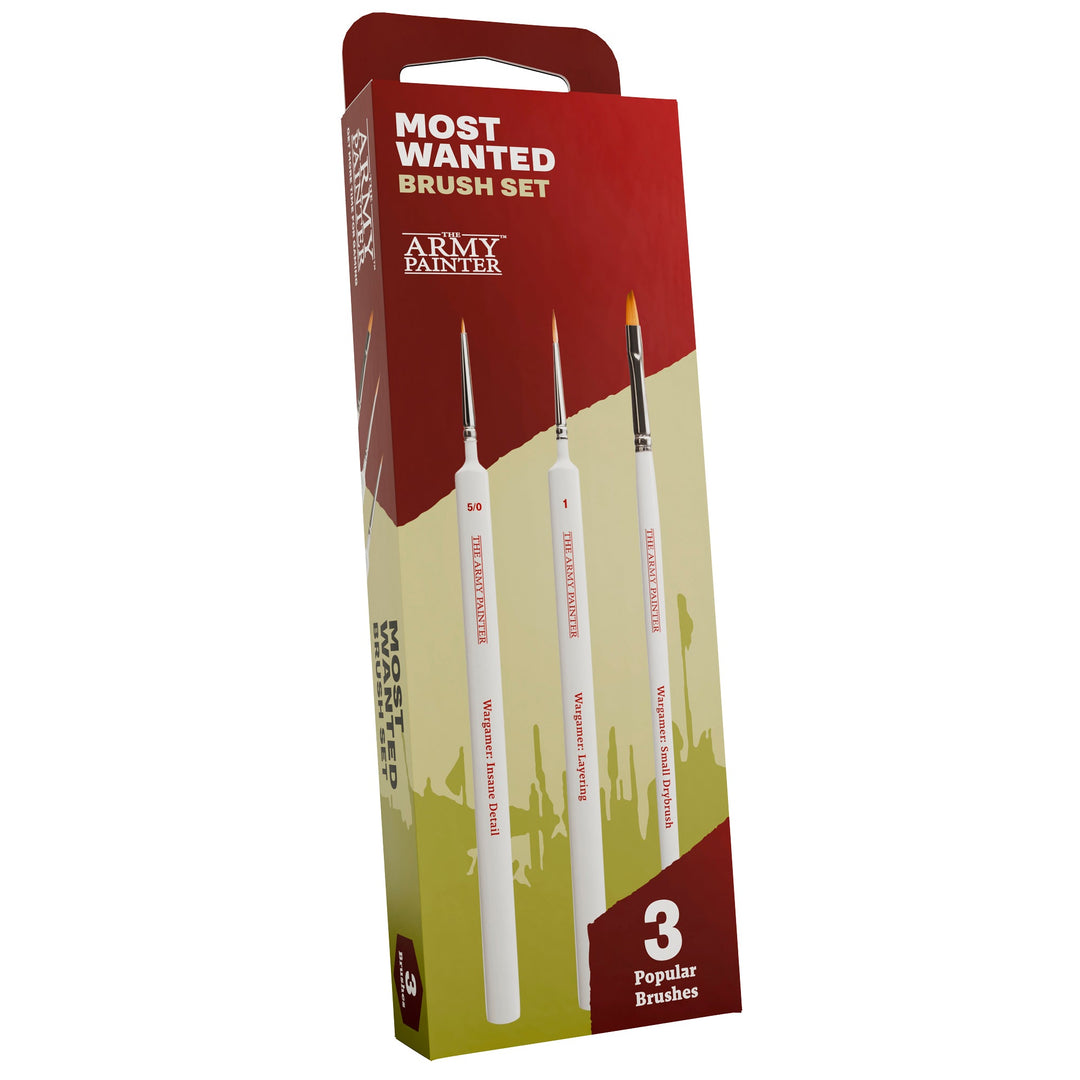 Most Wanted Brush Set (The Army Painter) (TL5066P)