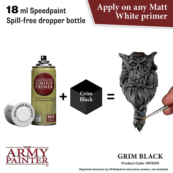 Speedpaint 2.0: Grim Black (The Army Painter) (WP2001) (1)