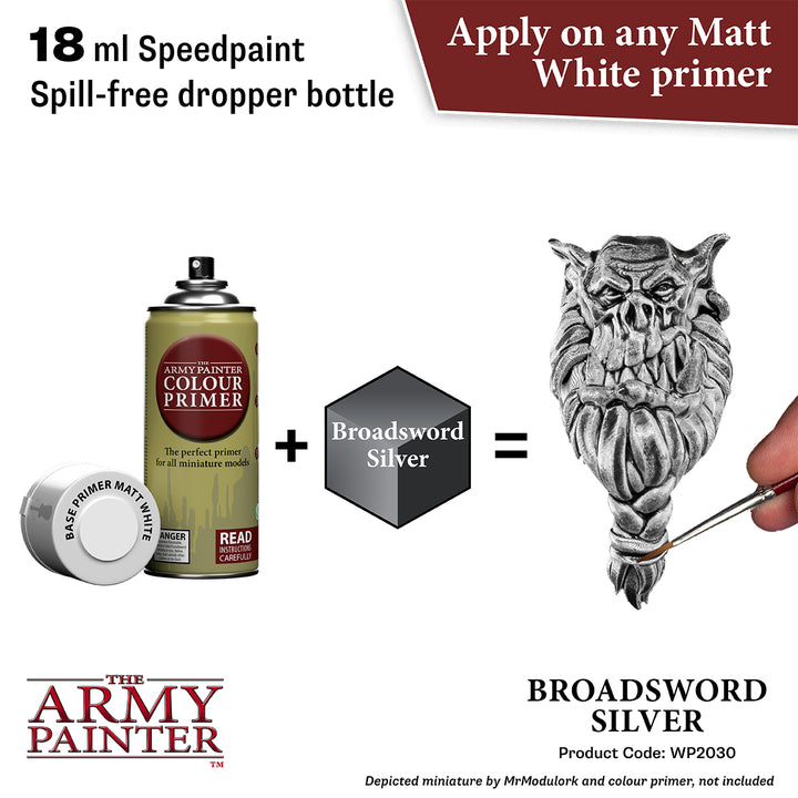 Speedpaint 2.0: Broadsword Silver (The Army Painter) (WP2030) (81)