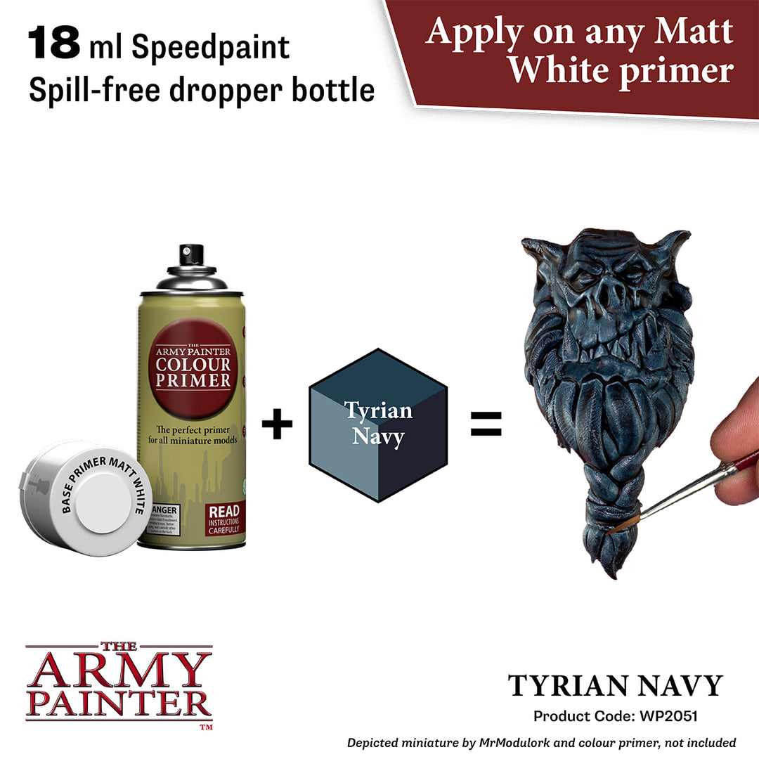 Speedpaint 2.0: Tyrian Navy (The Army Painter) (WP2051) (10)