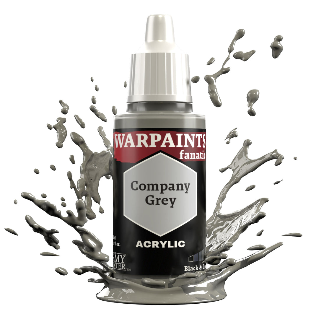 Warpaints Fanatic: Company Grey (The Army Painter) (WP3005P) (5)