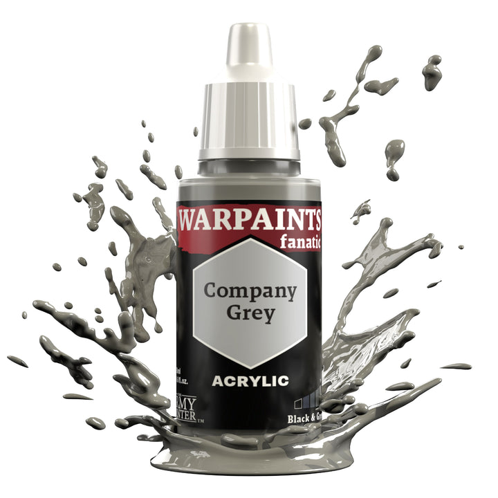 Warpaints Fanatic: Company Grey (The Army Painter) (WP3005P) (5)