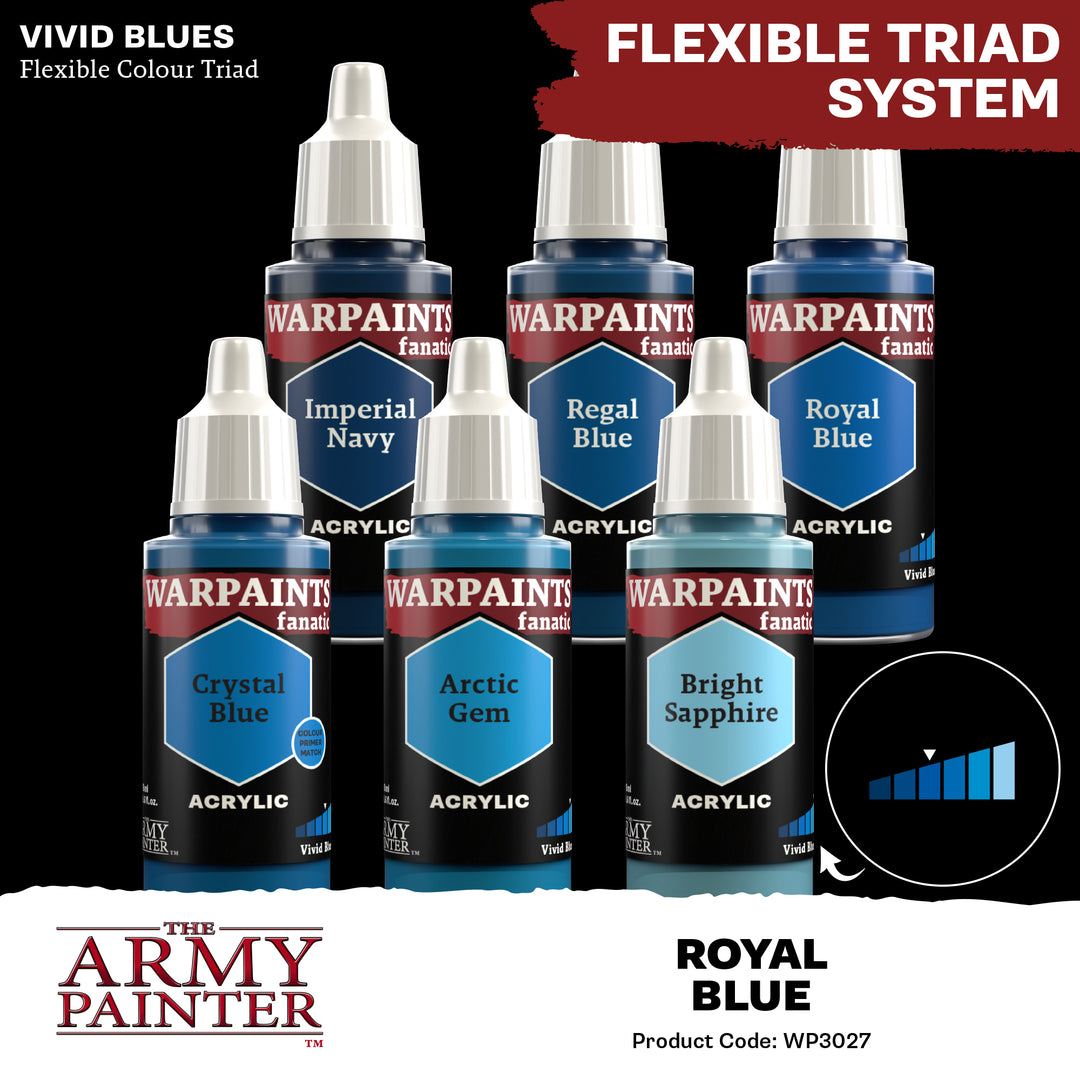 Warpaints Fanatic: Royal Blue (The Army Painter) (WP3027P) (27)