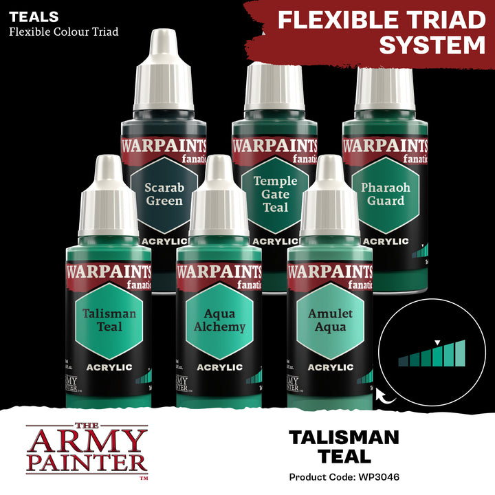 Warpaints Fanatic: Talisman Teal (The Army Painter) (WP3046P) (46)