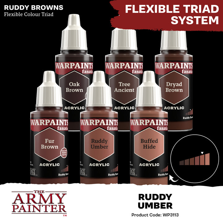 Warpaints Fanatic: Ruddy Umber (The Army Painter) (WP3113P) (113)