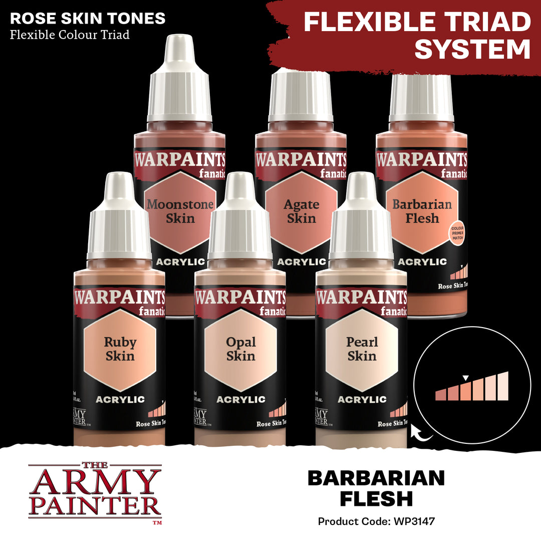 Warpaints Fanatic: Barbarian Flesh (The Army Painter) (WP3147P) (147)