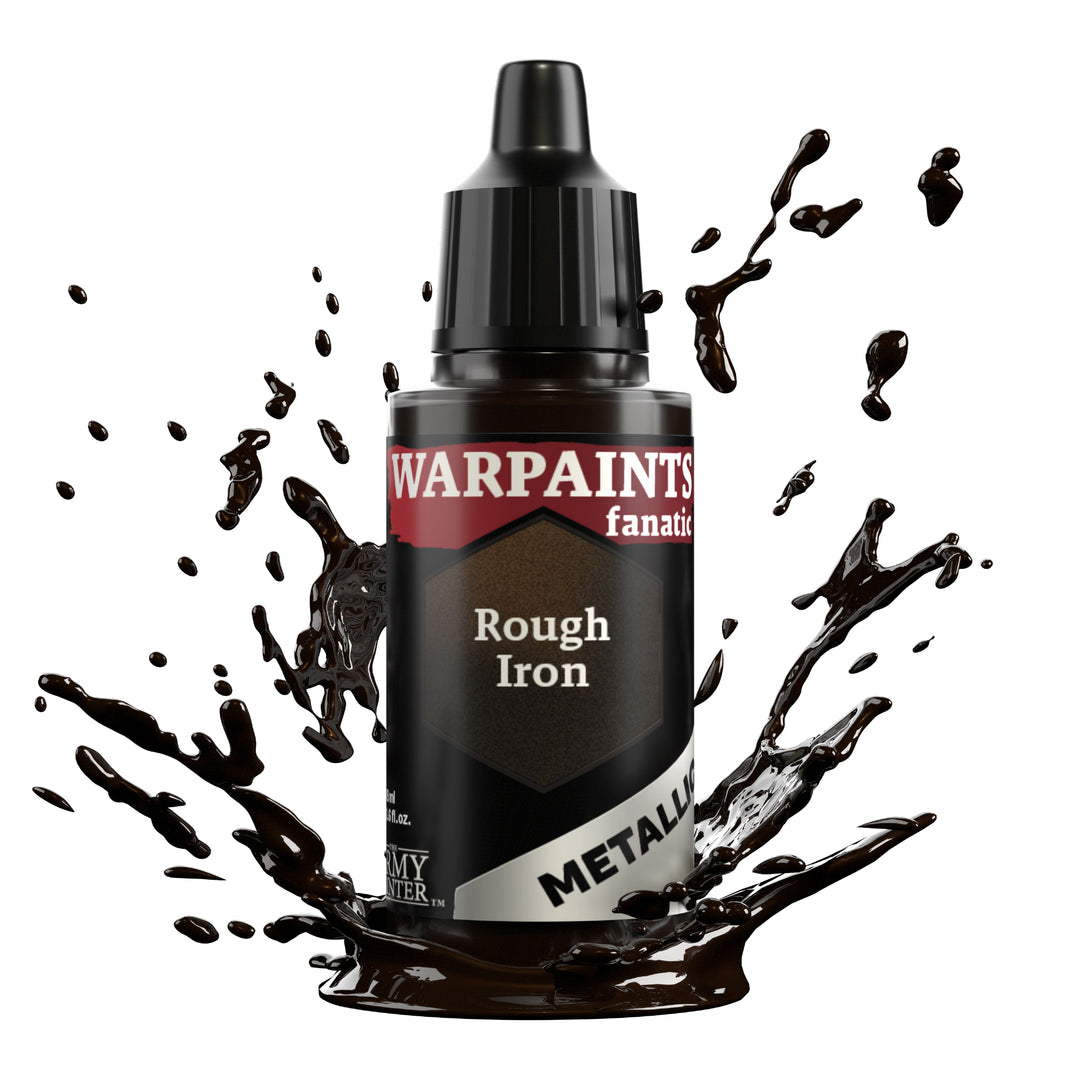 Warpaints Fanatic Metallic: Rough Iron (The Army Painter) (WP3181P) (181)
