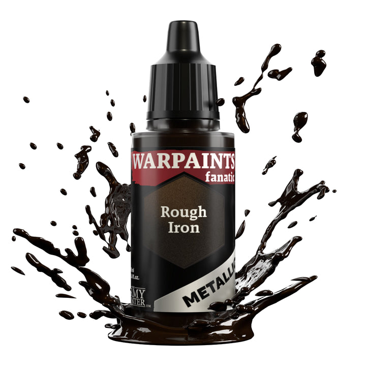 Warpaints Fanatic Metallic: Rough Iron (The Army Painter) (WP3181P) (181)