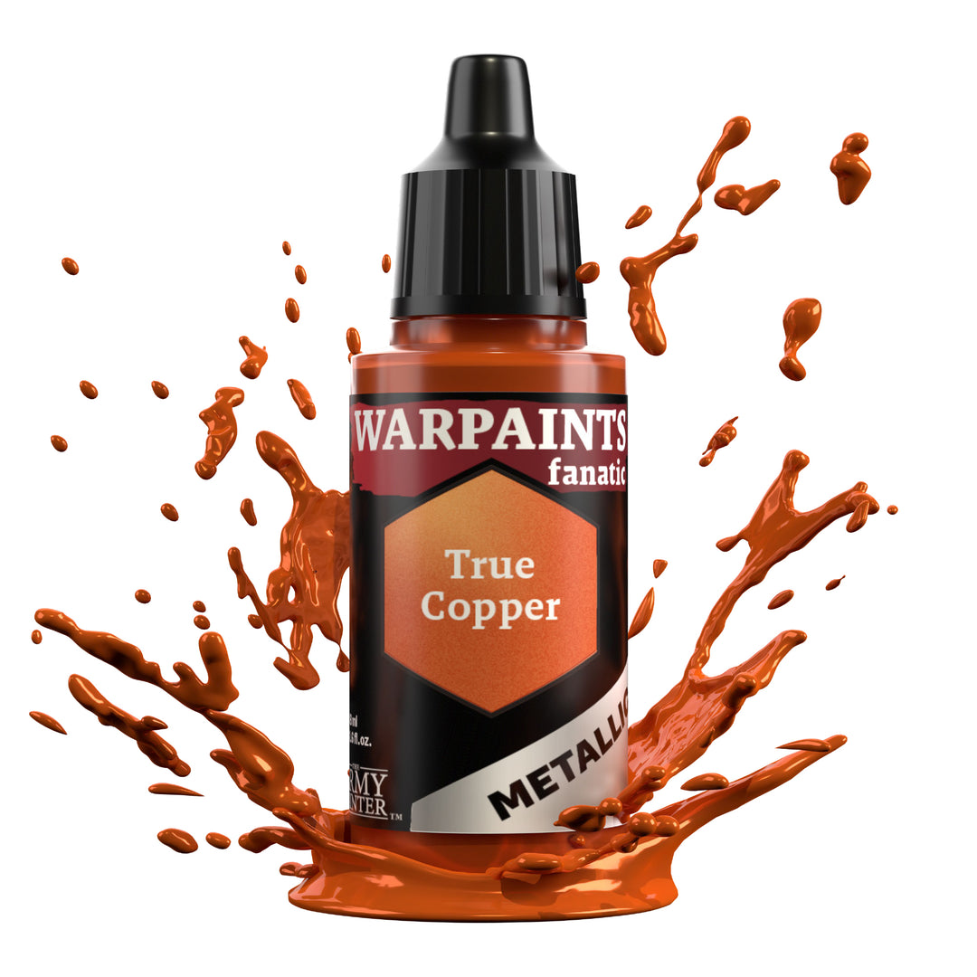Warpaints Fanatic Metallic: True Copper (The Army Painter) (WP3184P) (184)