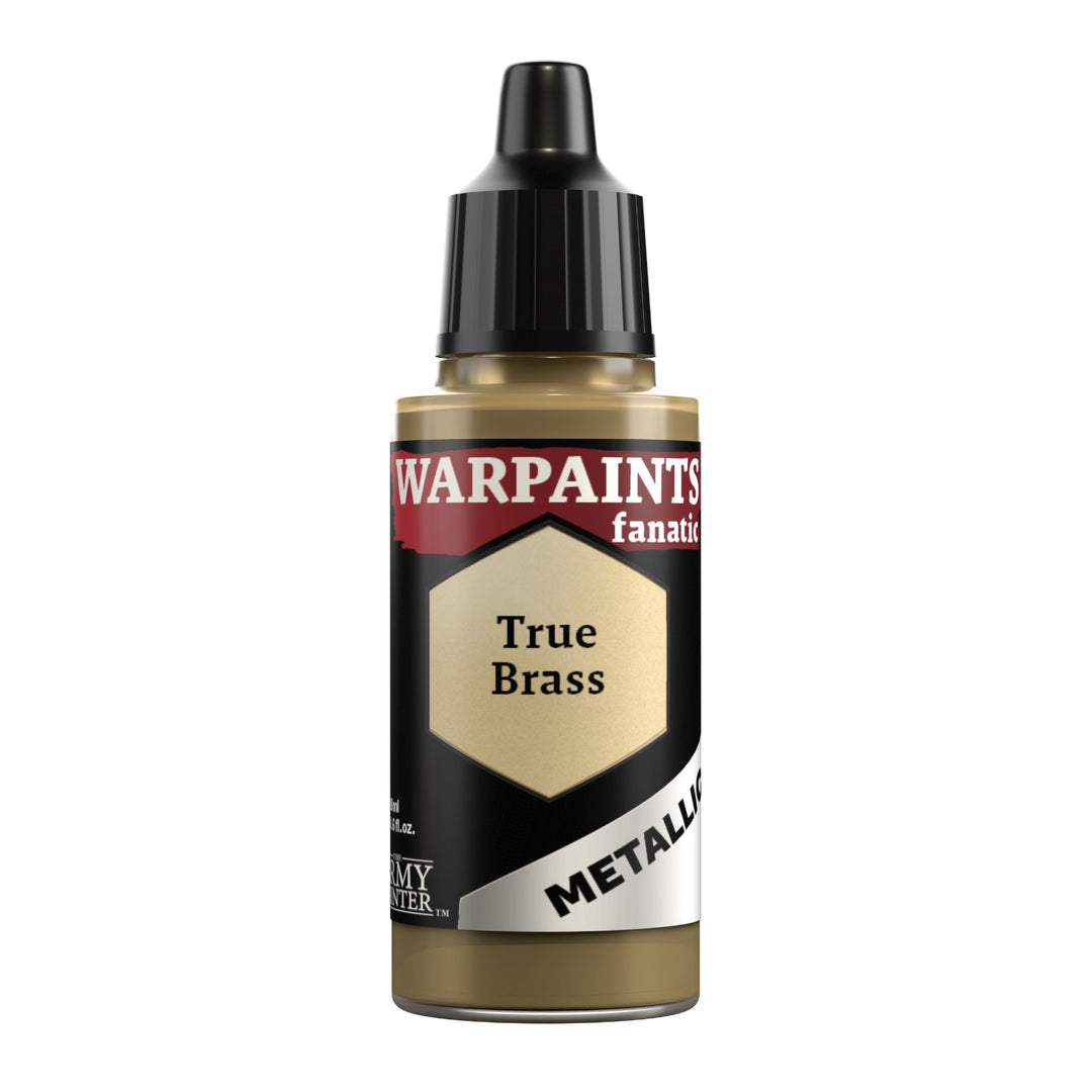 Warpaints Fanatic Metallic: True Brass (The Army Painter) (WP3186P) (186)
