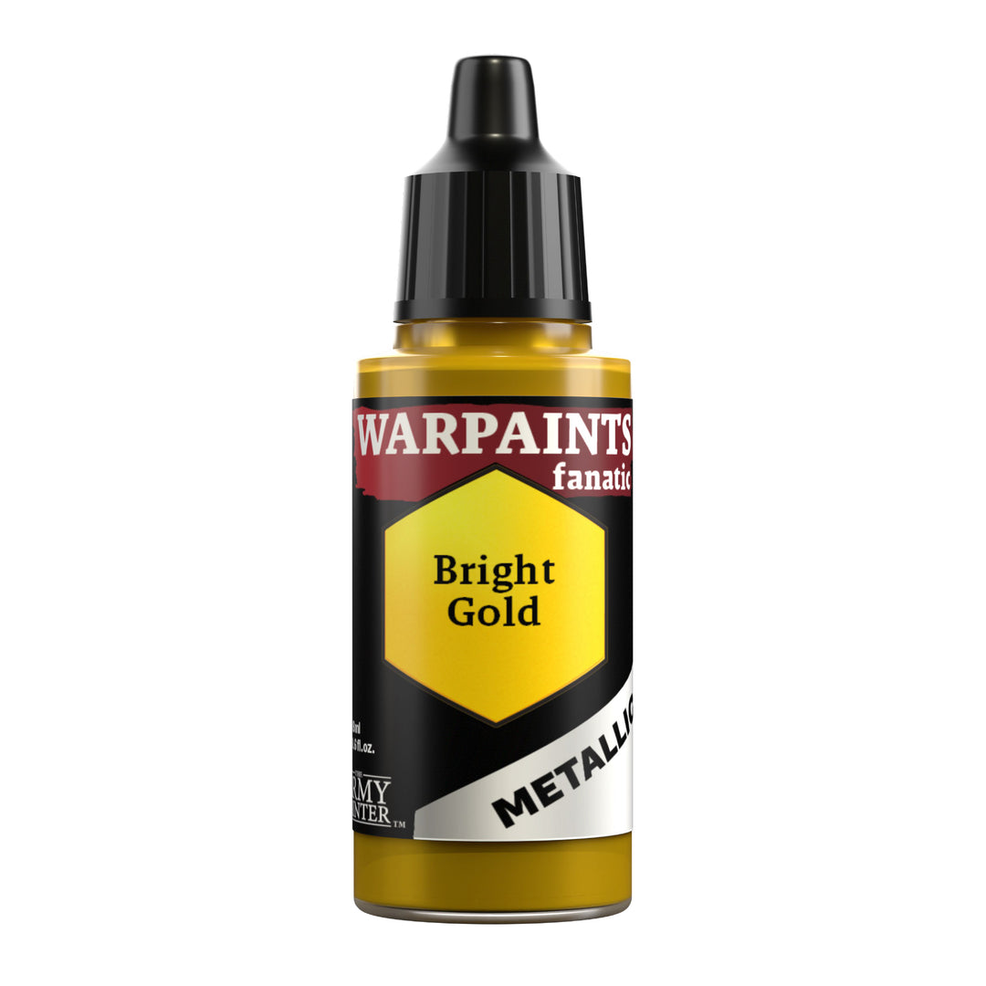 Warpaints Fanatic Metallic: Bright Gold (The Army Painter) (WP3189P) (189)
