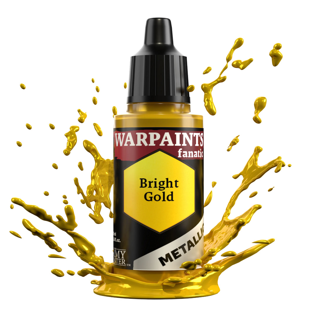 Warpaints Fanatic Metallic: Bright Gold (The Army Painter) (WP3189P) (189)