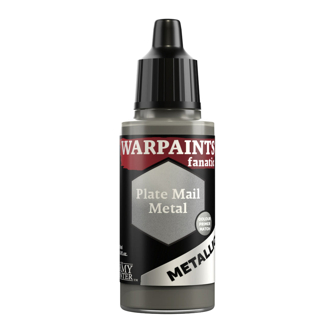 Warpaints Fanatic Metallic: Plate Mail Metal (The Army Painter) (WP3192P) (192)