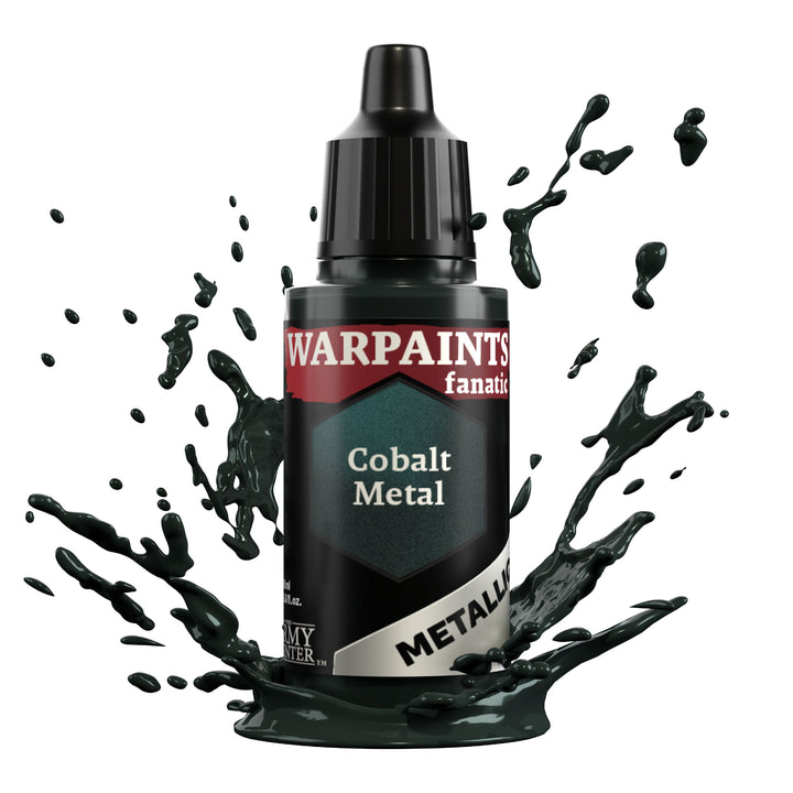 Warpaints Fanatic Metallic: Cobalt Metal (The Army Painter) (WP3194P) (194)