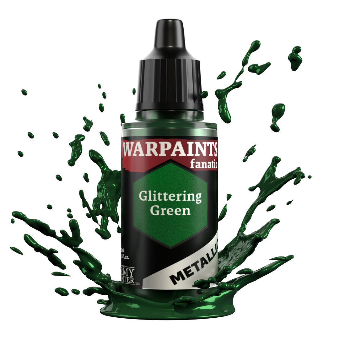 Warpaints Fanatic Metallic: Glittering Green (The Army Painter) (WP3197P) (319)